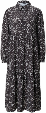 Dorothy Perkins Košeľové šaty  čierna / biela