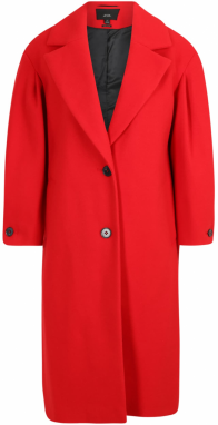 River Island Petite Prechodný kabát  červená