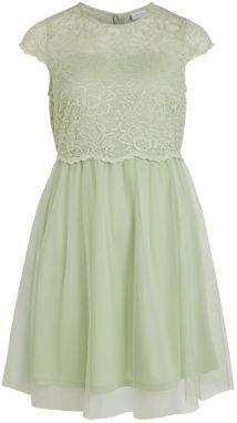 VILA Kokteilové šaty 'Lynnea'  pastelovo zelená