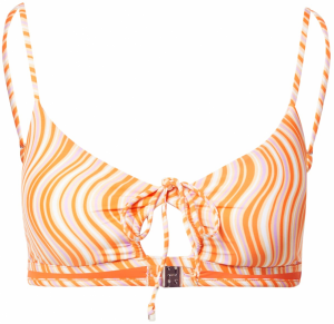 Seafolly Bikinový top  levanduľová / mandarínková / biela