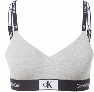 Calvin Klein Underwear Podprsenka  sivá / čierna / biela