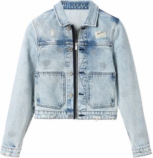 Desigual Prechodná bunda 'Chaq Feriha'  modrá denim