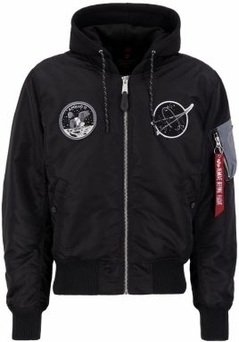 ALPHA INDUSTRIES Prechodná bunda  krvavo červená / čierna / biela