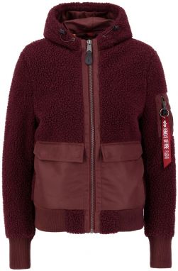 ALPHA INDUSTRIES Prechodná bunda  bordová