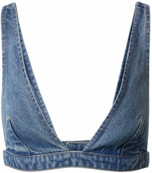 EDITED Top 'Coleen'  modrá denim