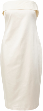 Lauren Ralph Lauren Kokteilové šaty 'SHADINE'  krémová