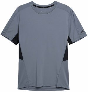 4F Funkčné tričko  modrosivá / čierna