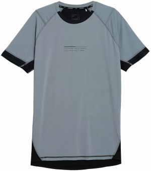 4F Funkčné tričko  sivá / čierna
