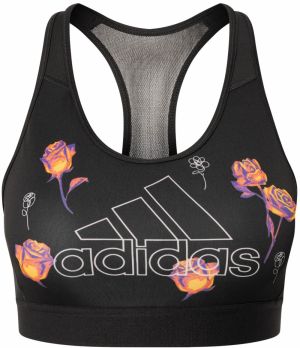 ADIDAS SPORTSWEAR Športová podprsenka  fialová / oranžová / čierna / biela