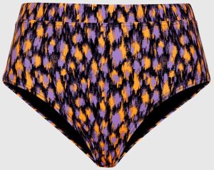 LSCN by LASCANA Bikinové nohavičky 'Lavista'  fialová / oranžová / čierna