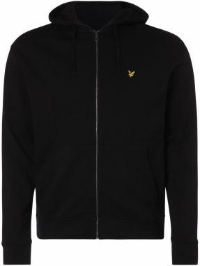 Lyle & Scott Big&Tall Tepláková bunda  žltá / čierna