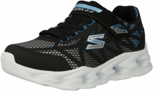 SKECHERS Tenisky  svetlomodrá / čierna / biela