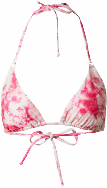 Hunkemöller Bikinový top  ružová / biela