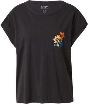 ROXY Tričko 'UNITE THE WAVE'  indigo / svetložltá / oranžová / čierna