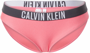 Calvin Klein Swimwear Bikinové nohavičky  svetloružová / čierna / biela