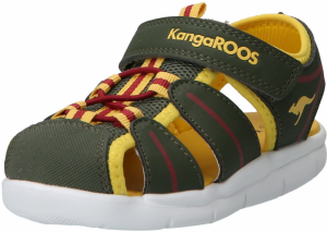 KangaROOS Otvorená obuv 'K-GROBI'  žltá / tmavozelená / bordová