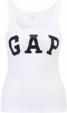 Gap Petite Top  čierna / biela