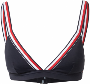 Tommy Hilfiger Underwear Bikinový top  tmavomodrá / červená / biela