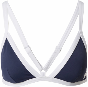 Tommy Jeans Bikinový top  námornícka modrá / biela