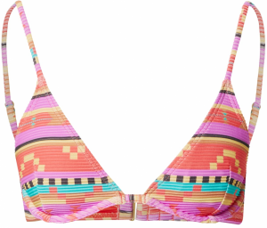 BILLABONG Bikinový top 'BAJA'  svetložltá / orchideová / svetločervená / čierna