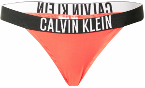 Calvin Klein Swimwear Bikinové nohavičky  červená / čierna / biela