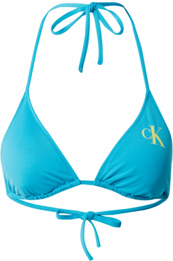 Calvin Klein Swimwear Bikinový top  tyrkysová / žltá