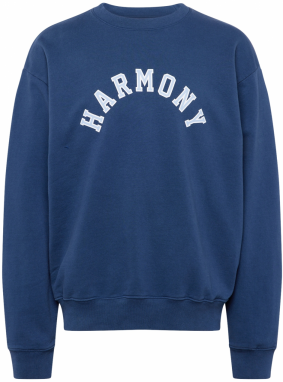 Harmony Paris Mikina  námornícka modrá / svetlomodrá / biela