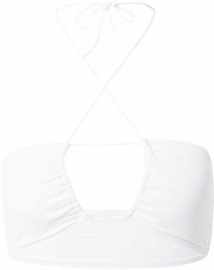 Calvin Klein Swimwear Bikinový top  biela