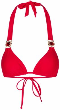 Moda Minx Bikinový top 'Amour'  zlatá / červená / strieborná