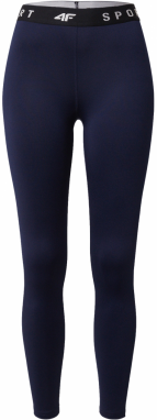 4F Športové nohavice  námornícka modrá / čierna / biela