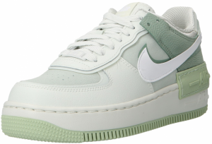 Nike Sportswear Nízke tenisky 'AF1 SHADOW'  zelená / biela