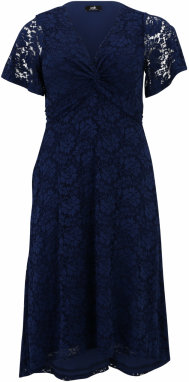Wallis Curve Kokteilové šaty  námornícka modrá