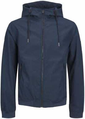 JACK & JONES Prechodná bunda  námornícka modrá / čierna