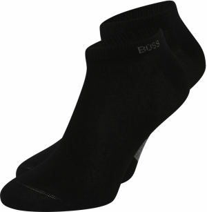 BOSS Orange Ponožky '2P AS Logo CC'  tmavosivá / čierna