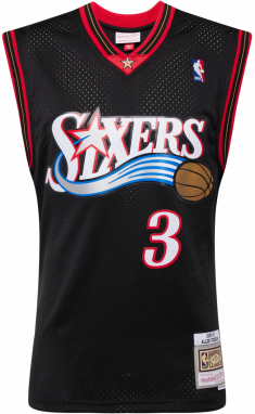 Mitchell & Ness Tričko 'Philadelphia 76ers Allen Iverson'  modrá / červená / čierna / biela