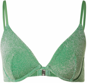 Lindex Bikinový top  tmavozelená