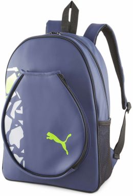 PUMA Športový batoh 'SolarBLINK'  modrá / modrosivá / sivá / neónovo zelená