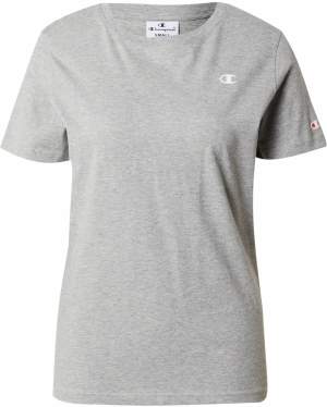 Champion Authentic Athletic Apparel Tričko  sivá melírovaná / červená / biela