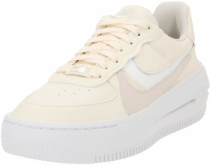 Nike Sportswear Nízke tenisky 'AF1 PLT.AF.ORM'  slonová kosť / tmavobéžová / biela