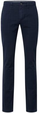TOMMY HILFIGER Chino nohavice  námornícka modrá / čierna