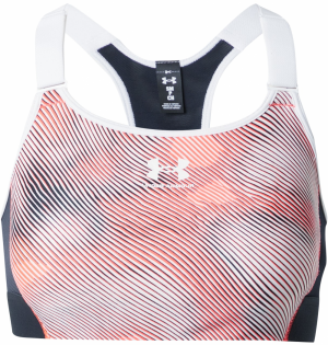 UNDER ARMOUR Športová podprsenka  červená / čierna / biela