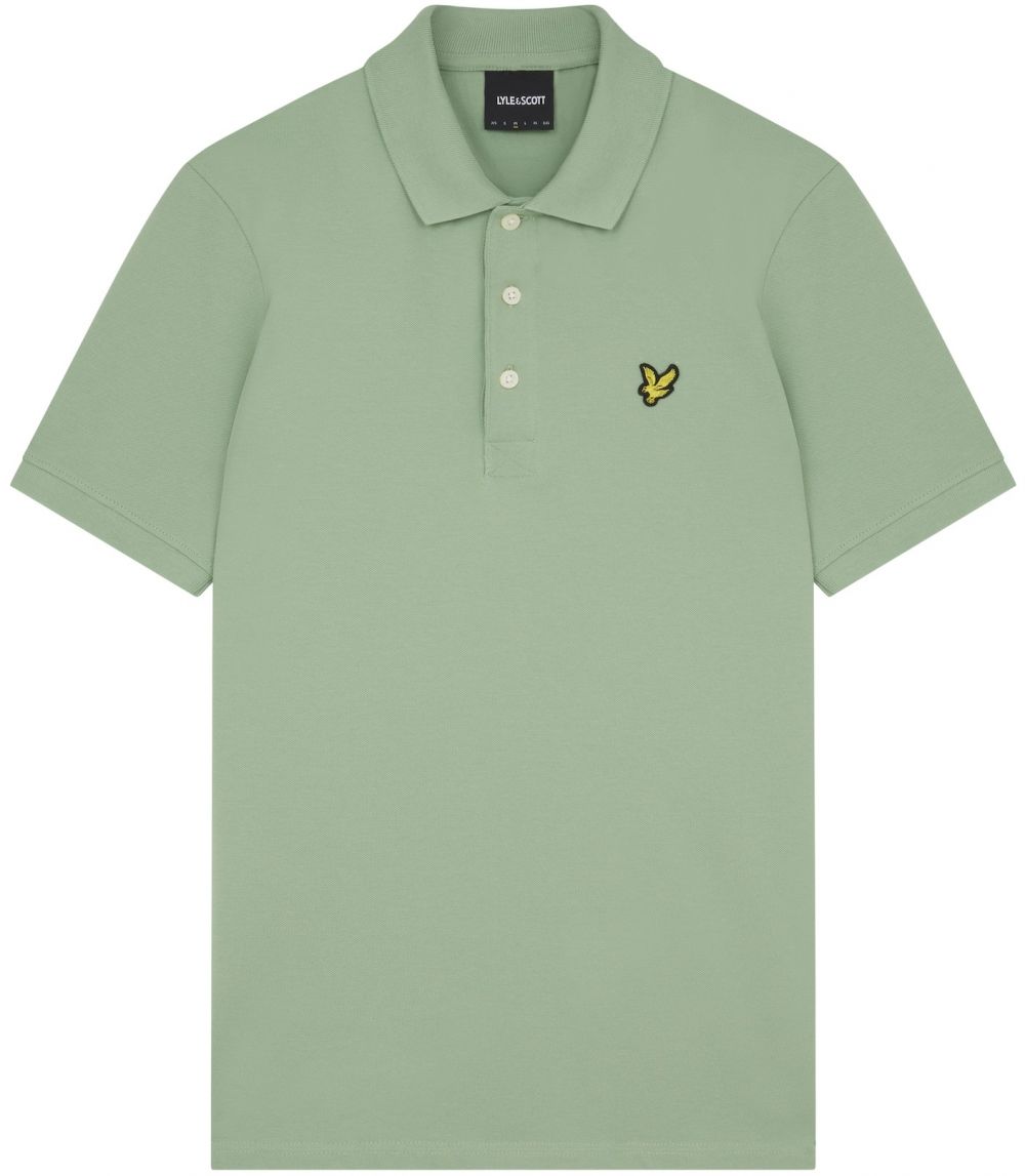 Lyle & Scott Tričko  žltá / pastelovo zelená / čierna