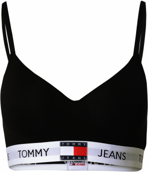 Tommy Jeans Podprsenka  červená / čierna / biela