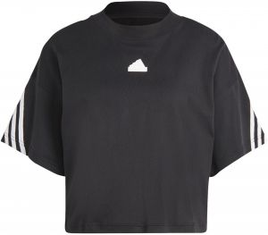 ADIDAS SPORTSWEAR Funkčné tričko 'Future Icons 3-Stripes'  čierna / biela