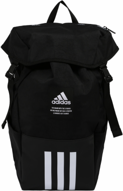 ADIDAS SPORTSWEAR Športový batoh '4Athlts Camper'  čierna / biela