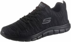 SKECHERS Nízke tenisky 'Track'  sivá / čierna