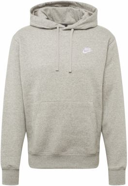 Nike Sportswear Mikina 'Club Fleece'  sivá melírovaná