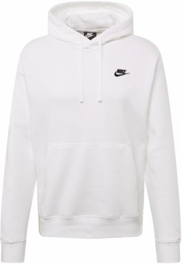 Nike Sportswear Mikina 'Club Fleece'  čierna / biela