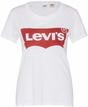 LEVI'S ® Tričko 'The Perfect Tee'  červená / šedobiela