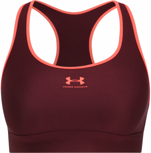 UNDER ARMOUR Športová podprsenka 'Authentics'  broskyňová / bordová